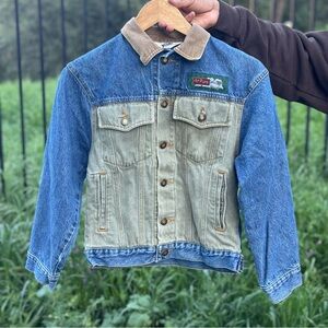 Boy’s Vintage 90’s Yale Denim Trucker Jacket 10/12